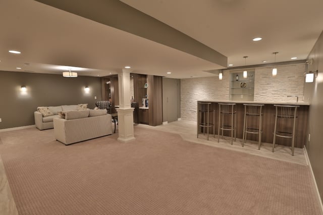 Wheatshef Basement Addition | Tilghman Builders