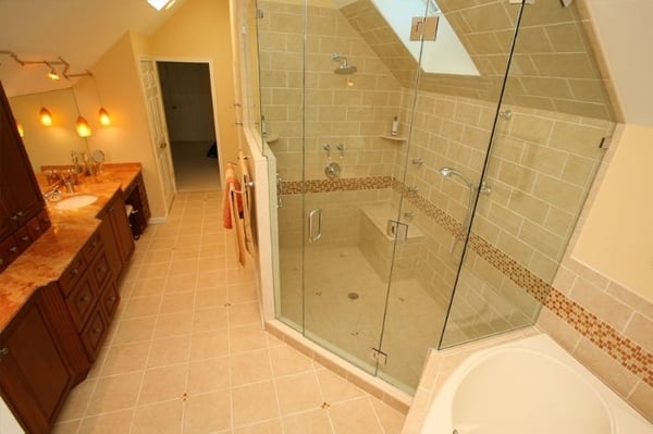 Bathroom Shower Design Ideas | Tilghman Builders in Eastern PA