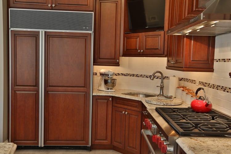 chef's kitchen remodel - ovens and stovetops