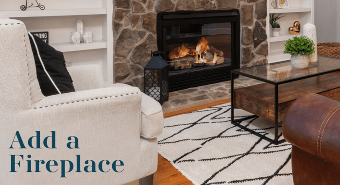 Add Fireplace (Stock image)