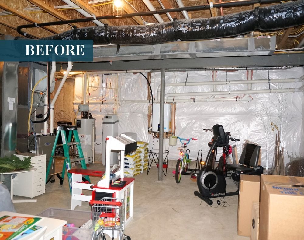 Caldwell basement Before-2