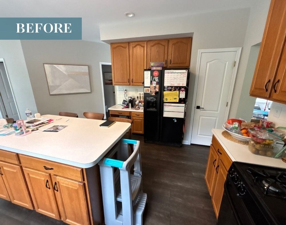 kitchen before