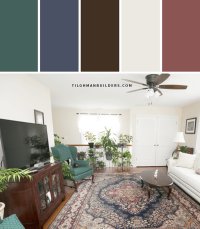 Friar 2 Fall Color Pallet Interior Design | Tilghman Builders Home Design + Build Firm in Eastern PA