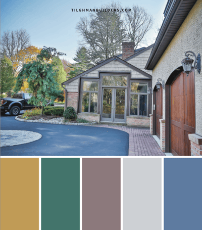 Dale In-Law Suite Addition Fall Color Pallet Interior Design | Tilghman Builders Home Design + Build Firm in Eastern PA