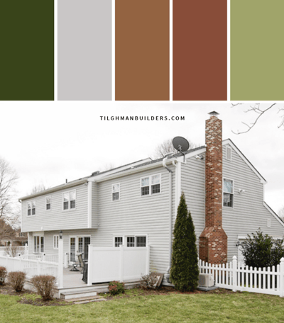 Randolph Addition Fall Color Pallet Interior Design | Tilghman Builders Home Design + Build Firm in Eastern PA