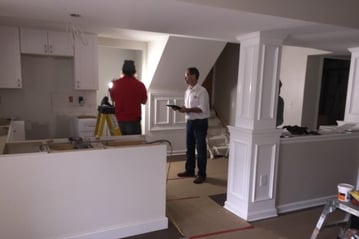 Cherry Addition During | In-law suite addition Montgomery Co PA | Tilghman Builders