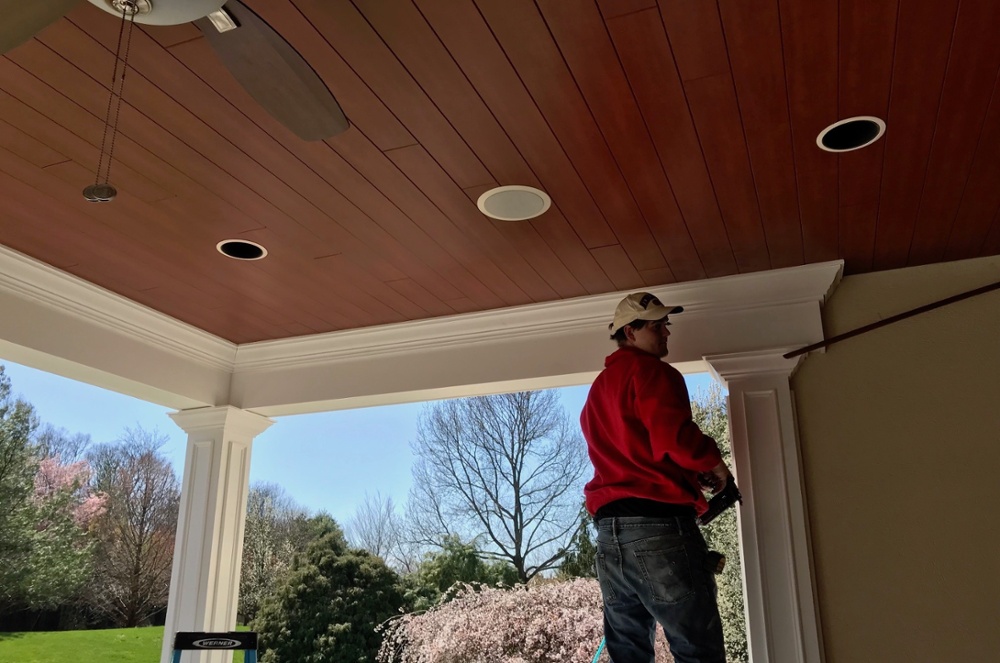 Indoor Outdoor Living - completed patio