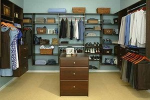 Walk-in Master Closet Image