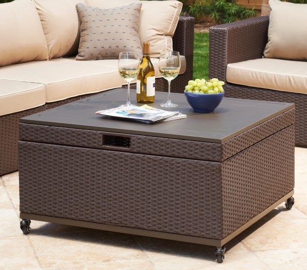 Storage Ottoman from Mission Hills Furniture