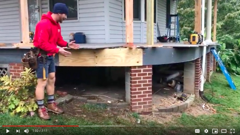 Video Journal: Hatboro Porch Renovation Project